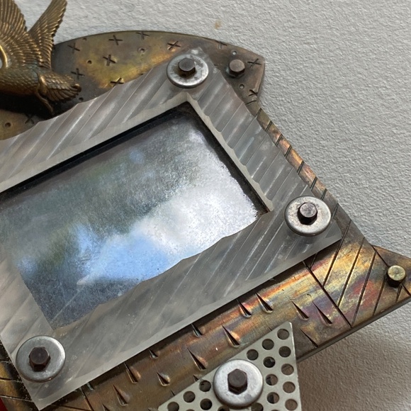 Vintage Thomas Mann Techno Romantic Brooch, Rare - Picture 4 of 8